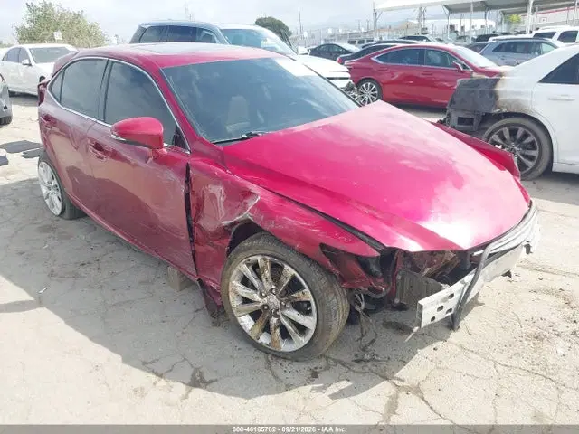 JTHBF1D26F5078690 — 2015 Lexus IS 250, Передняя часть, фото до ремонта
