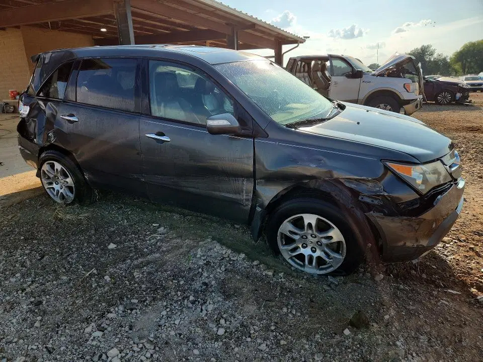 2HNYD28227H510634 — 2007 Acura MDX, опрокидывание, фото до ремонта