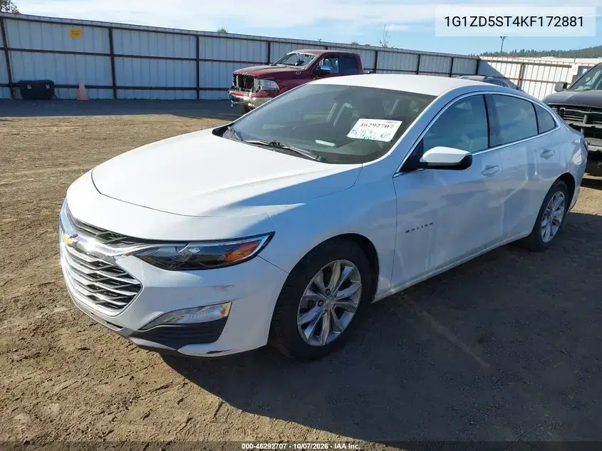 2019 Chevrolet Malibu Lt VIN 1G1ZD5ST4KF172881 фото 3