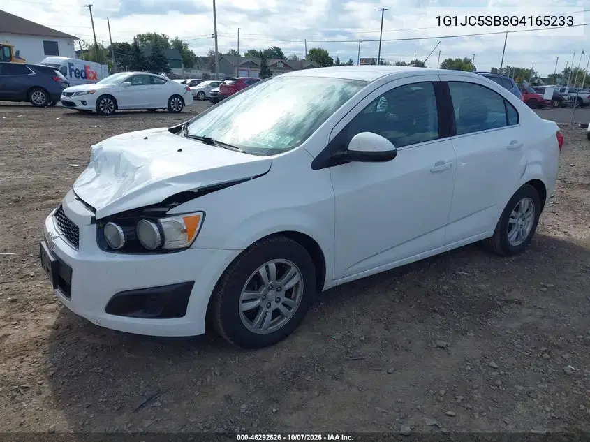 2016 Chevrolet Sonic Lt Auto VIN 1G1JC5SB8G4165233 фото 3