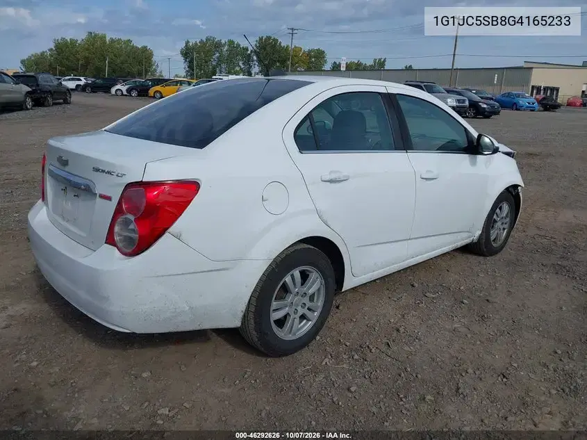 2016 Chevrolet Sonic Lt Auto VIN 1G1JC5SB8G4165233 фото 5