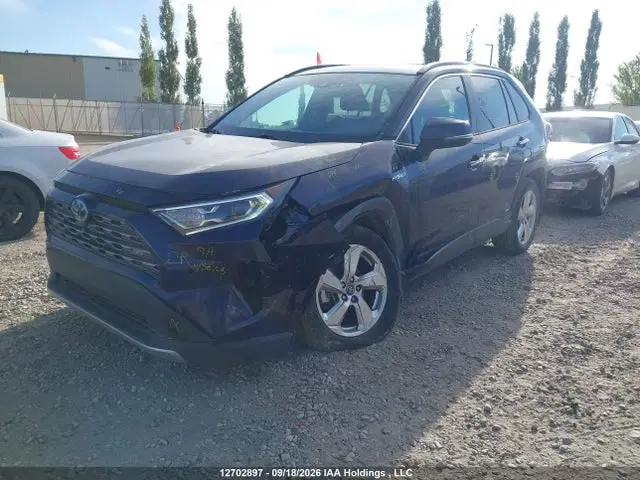 2019 Toyota Rav4 Hybrid Limited VIN 2T3DWRFV7KW007467 фото 2