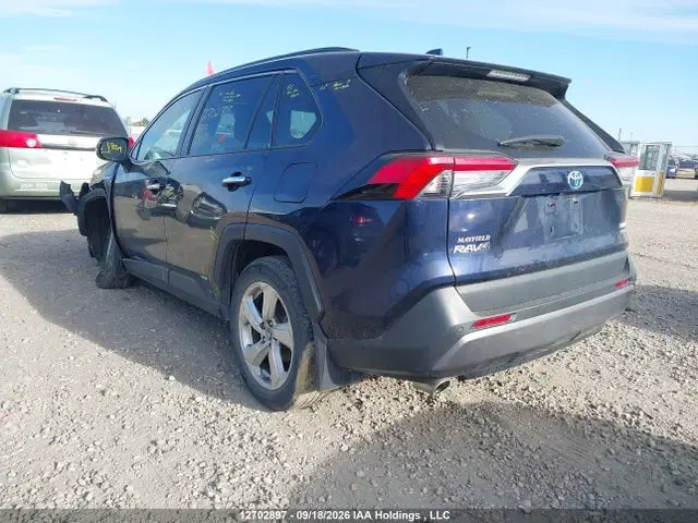 2019 Toyota Rav4 Hybrid Limited VIN 2T3DWRFV7KW007467 фото 3