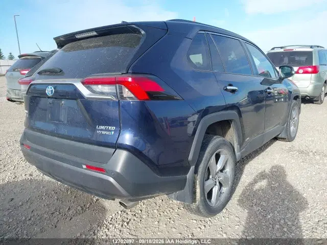 2019 Toyota Rav4 Hybrid Limited VIN 2T3DWRFV7KW007467 фото 4