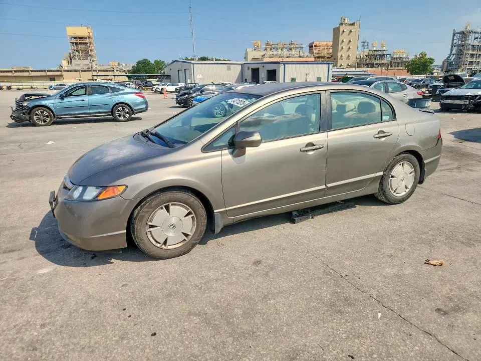 JHMFA36236S029666 — 2006 Honda Civic, Задняя часть, фото до ремонта