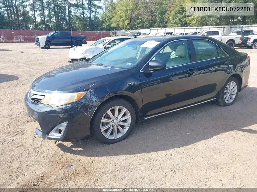 2013 Toyota Camry Hybrid Xle VIN 4T1BD1FK8DU072280 фото 3