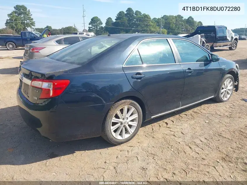 2013 Toyota Camry Hybrid Xle VIN 4T1BD1FK8DU072280 фото 5