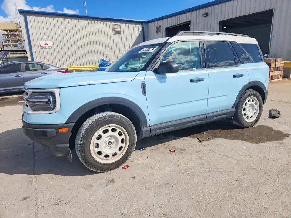 3FMCR9G65RRE89215 — 2024 Ford Bronco Sport, Боковая часть, фото до ремонта