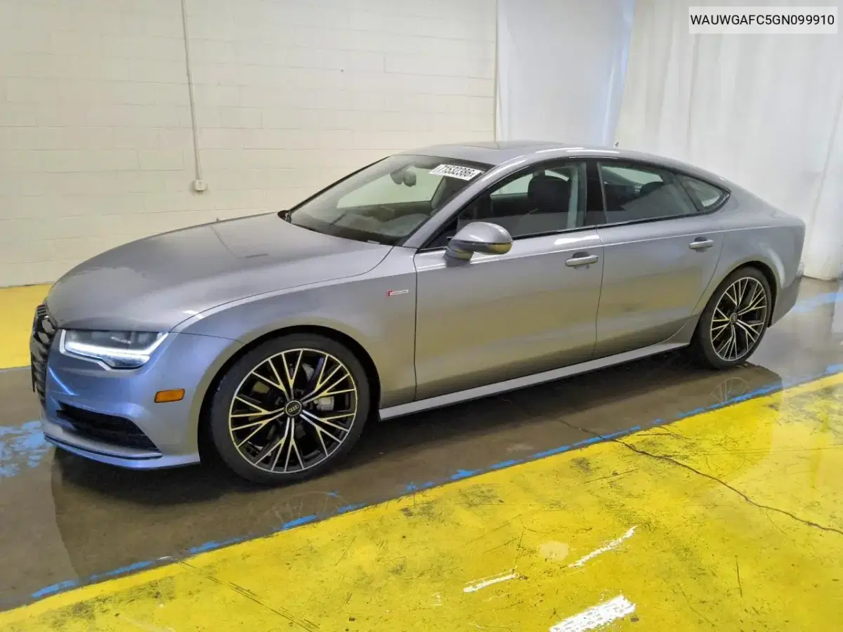 WAUWGAFC5GN099910 — 2016 Audi A7, естественный износ, фото до ремонта