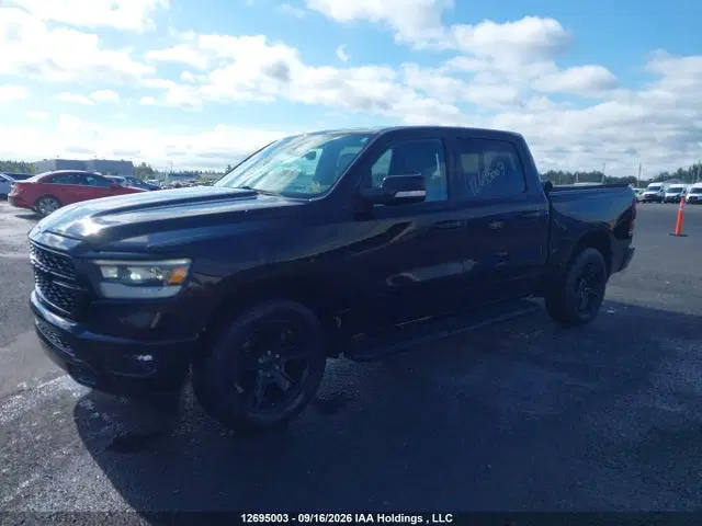 2022 RAM 1500 Sport VIN 1C6SRFVT4NN219873 фото 2