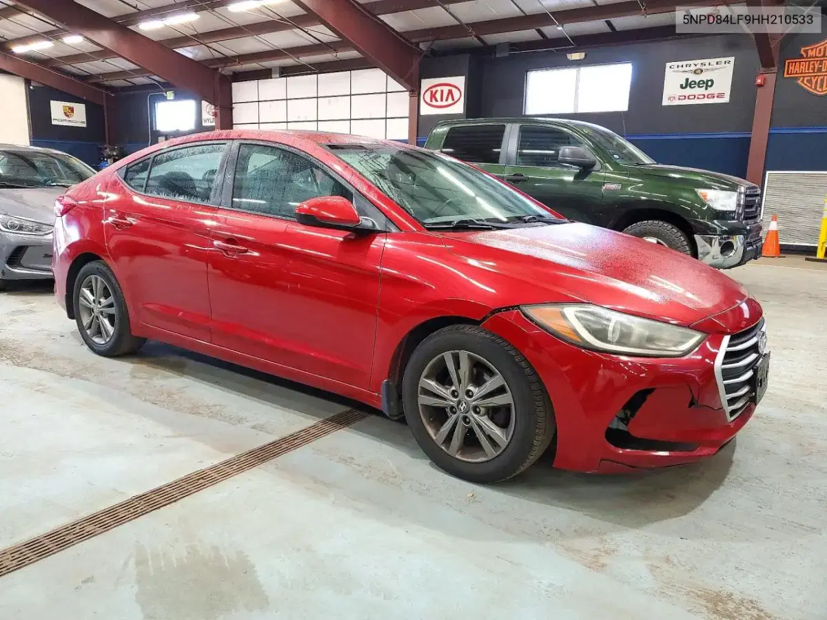 2017 Hyundai Elantra Value Edition VIN 5NPD84LF9HH210533 фото 4