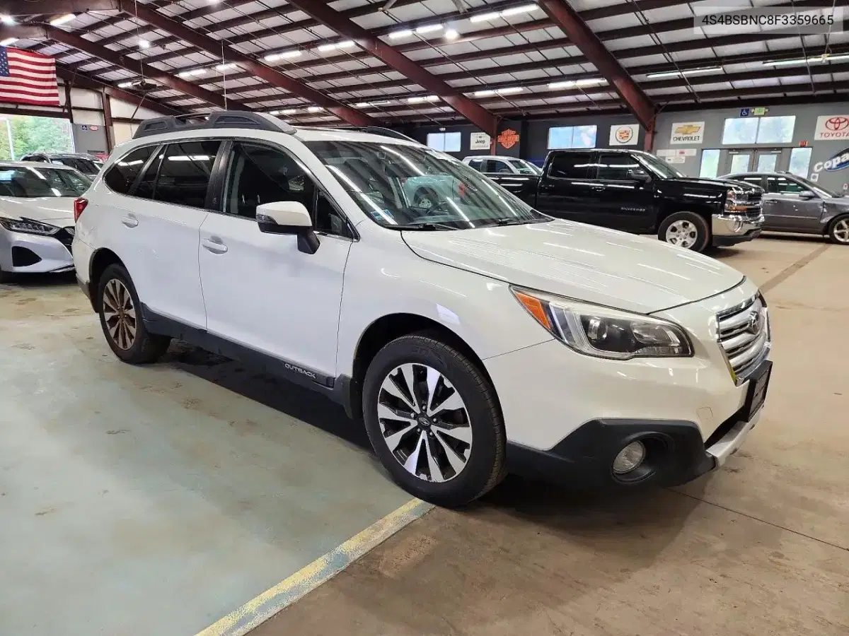 2015 Subaru Outback 2.5I Limited VIN 4S4BSBNC8F3359665 фото 4