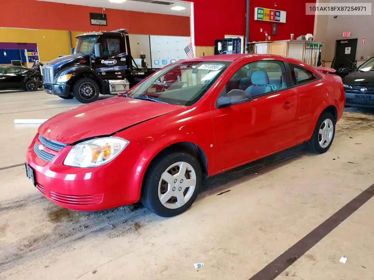 1G1AK18FX87254971 — 2008 Chevrolet Cobalt, механические повреждения, фото до ремонта