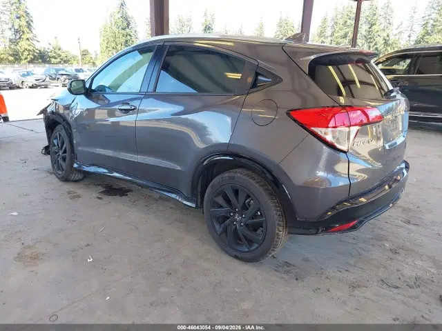 2021 Honda Hr-v 2wd Sport VIN 3CZRU5H12MM709595 фото 3