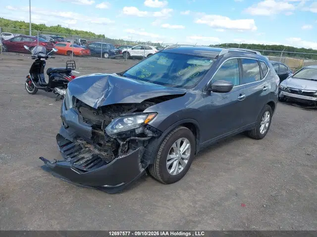 2016 Nissan Rogue VIN 5N1AT2MT8GC837031 фото 2
