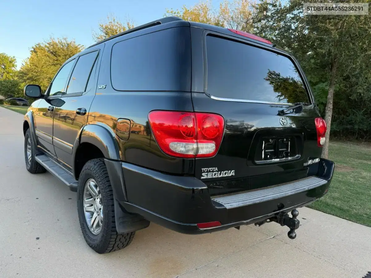 2005 Toyota Sequoia Sr5 VIN 5TDBT44A05S236291 фото 3