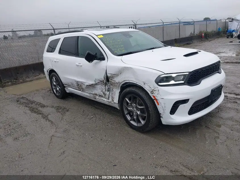 1C4SDJCT3TC268682 — 2026 Dodge Durango R/t, задняя часть, фото до ремонта