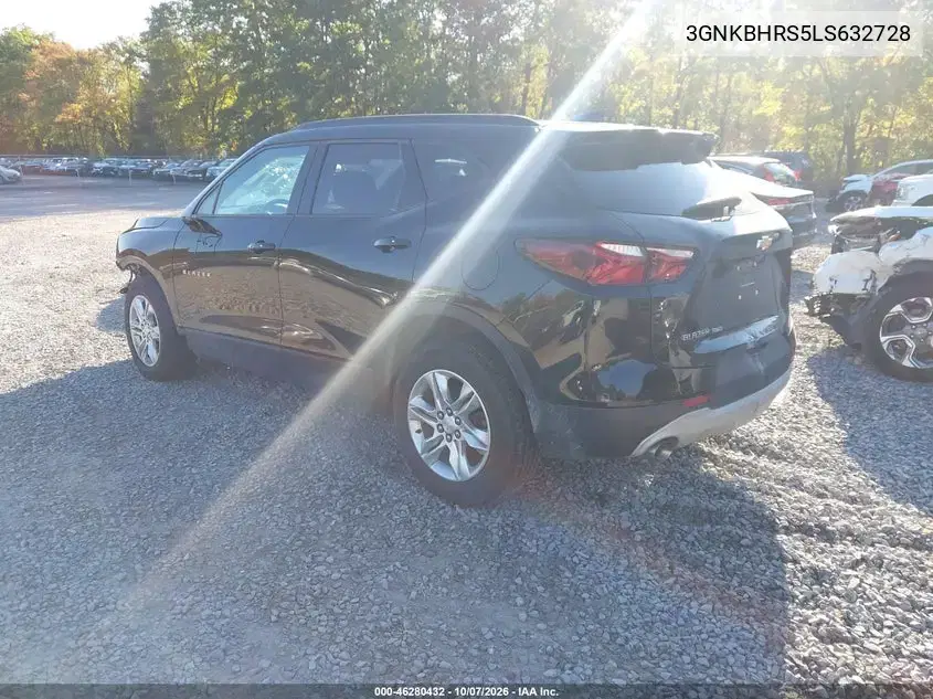 2020 Chevrolet Blazer Awd 2Lt VIN 3GNKBHRS5LS632728 фото 4