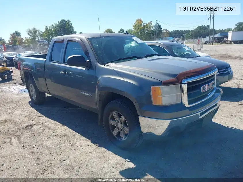 1GTR2VE35BZ112261 — 2011 GMC Sierra, передняя часть, фото до ремонта