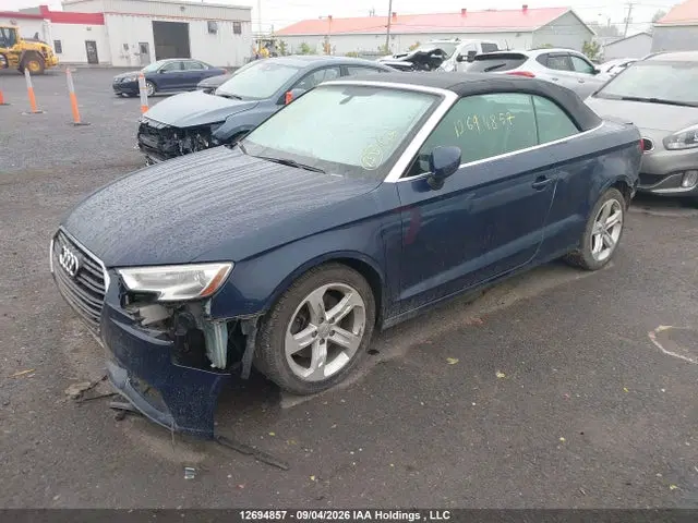 2018 Audi A3 2.0t Komfort VIN WAU78LFFXJ1053558 фото 2