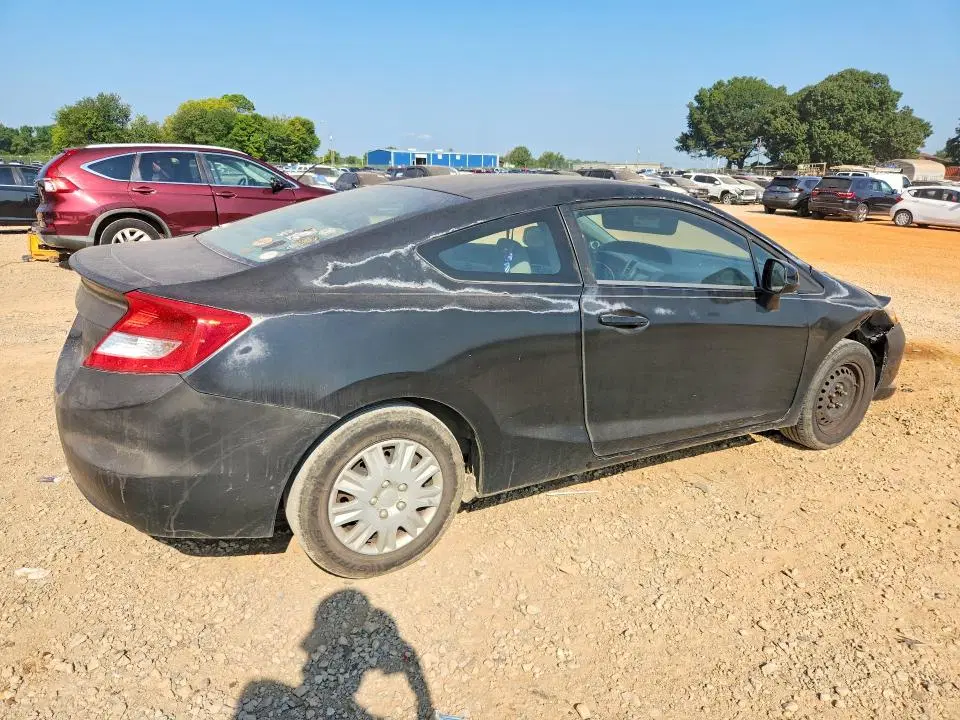 2012 HONDA CIVIC VIN 2HGFG3B58CH560527 фото 3