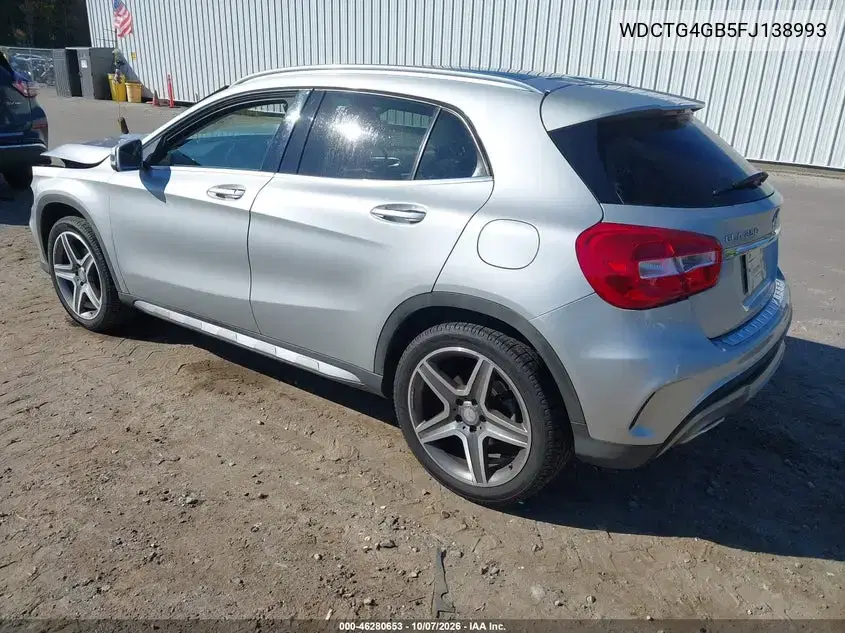 2015 Mercedes-Benz Gla 250 4Matic VIN WDCTG4GB5FJ138993 фото 4