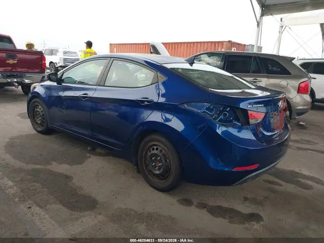 2015 Hyundai ELANTRA SE VIN 5NPDH4AE1FH566384 фото 3