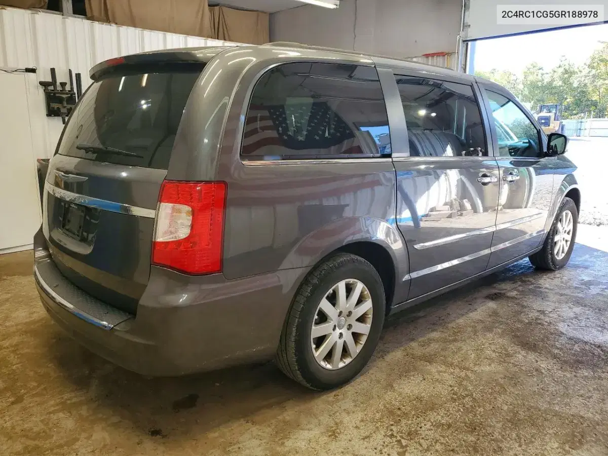 2016 Chrysler Town & Country Touring L VIN 2C4RC1CG5GR188978 фото 3