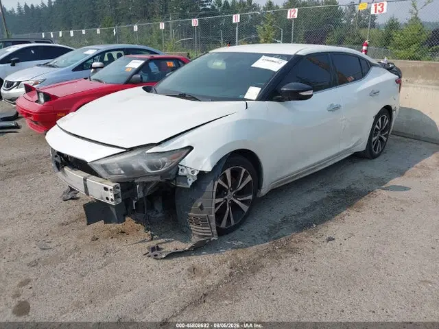 2018 Nissan Maxima 3.5 Sv VIN 1N4AA6AP1JC368094 фото 2
