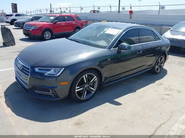 2018 Audi A4 2.0t Premium/2.0t Tech Premium VIN WAUENAF48JN017976 фото 2