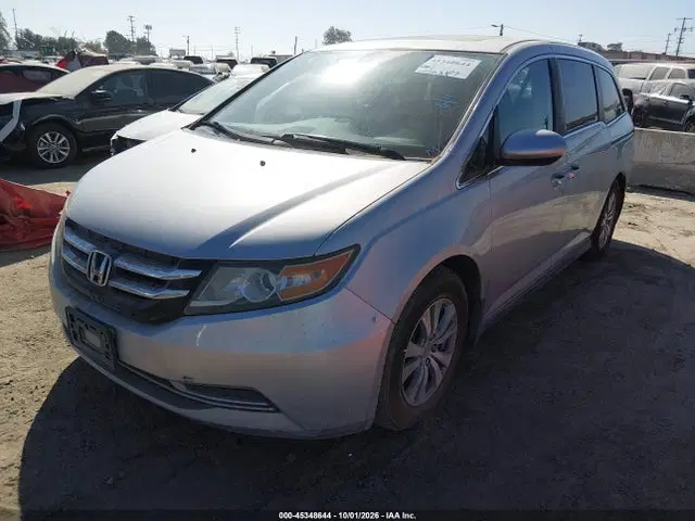 2014 Honda Odyssey Ex-l VIN 5FNRL5H62EB112991 фото 2