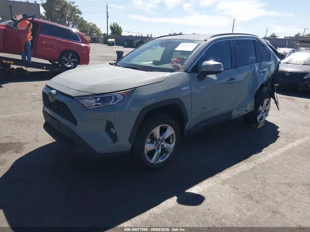 2021 Toyota Rav4 Hybrid Xle Premium VIN 4T3B6RFV7MU050930 фото 2