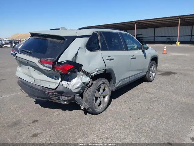 2021 Toyota Rav4 Hybrid Xle Premium VIN 4T3B6RFV7MU050930 фото 4