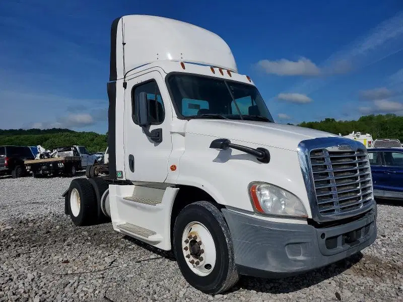 1FUBGEDV4ELFW8390 — 2014 Freightliner Cascadia, естественный износ, фото до ремонта