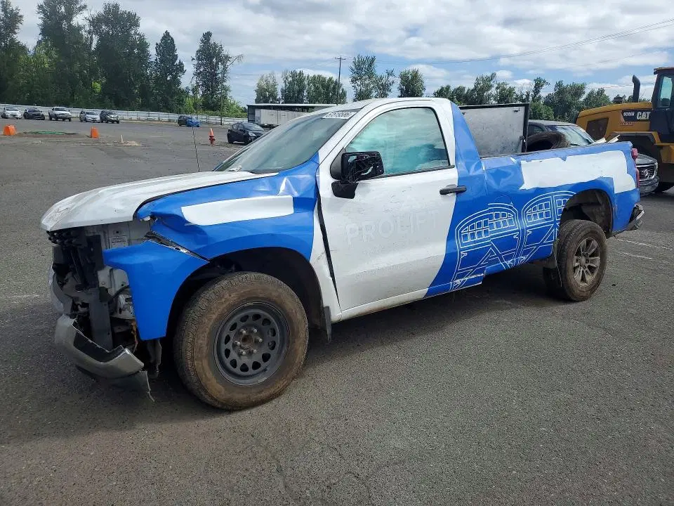 3GCNWAEF5MG279812 — 2021 Chevrolet Silverado, опрокидывание, фото до ремонта