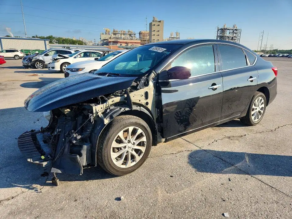 2019 NISSAN SENTRA VIN 3N1AB7AP6KY426760 фото 2