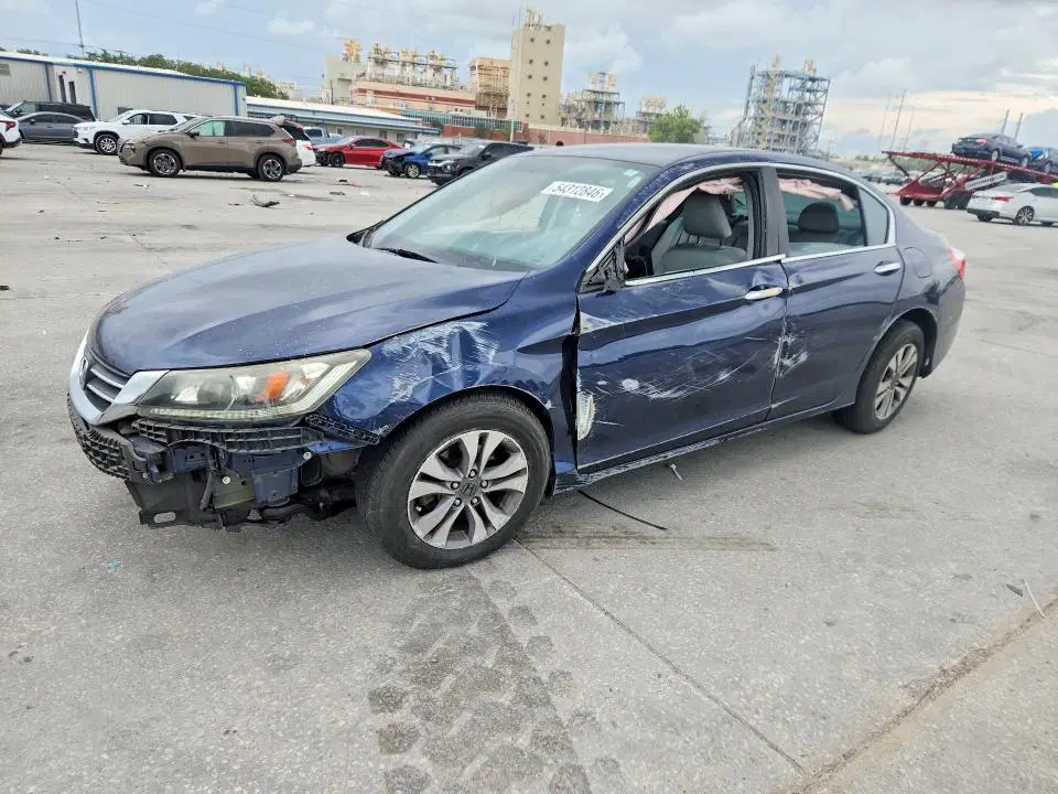 1HGCR2F31EA053535 — 2014 Honda Accord, Передняя часть, фото до ремонта