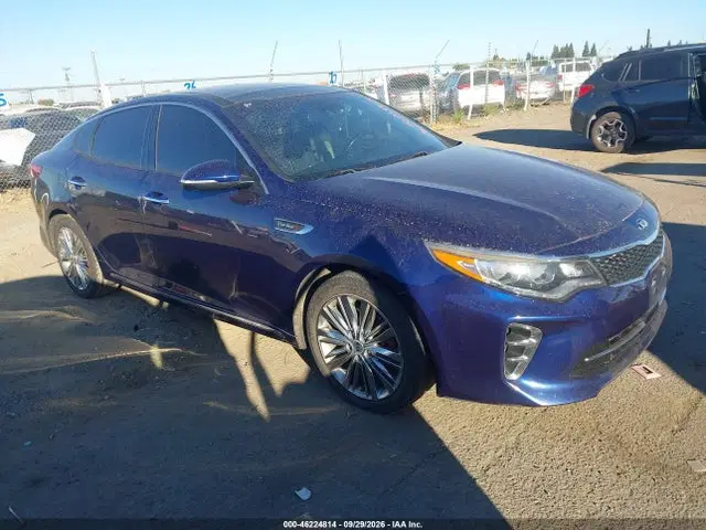 5XXGV4L24HG160414 — 2017 Kia Optima Sxl Turbo, Естественный износ, фото до ремонта