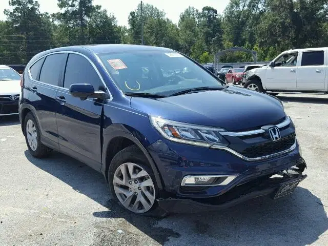 2HKRM3H54FH543991 — 2015 Honda CR-V EX, подтопление, фото до ремонта