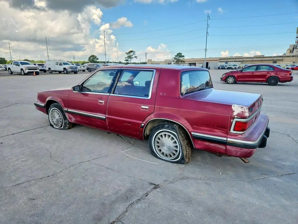 1993 DODGE DYNASTY VIN 1B3XC56R7PD150877 фото 2