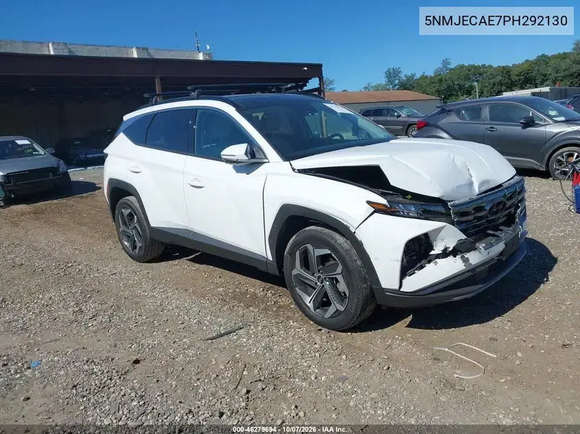 5NMJECAE7PH292130 — 2023 Hyundai Tucson, Передняя часть, фото до ремонта