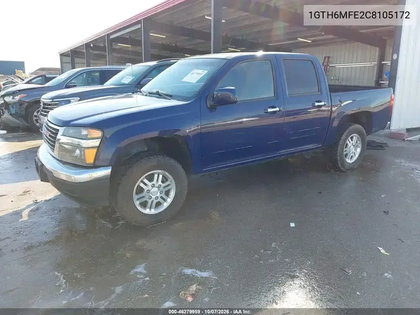 2012 GMC Canyon Sle1 VIN 1GTH6MFE2C8105172 фото 3