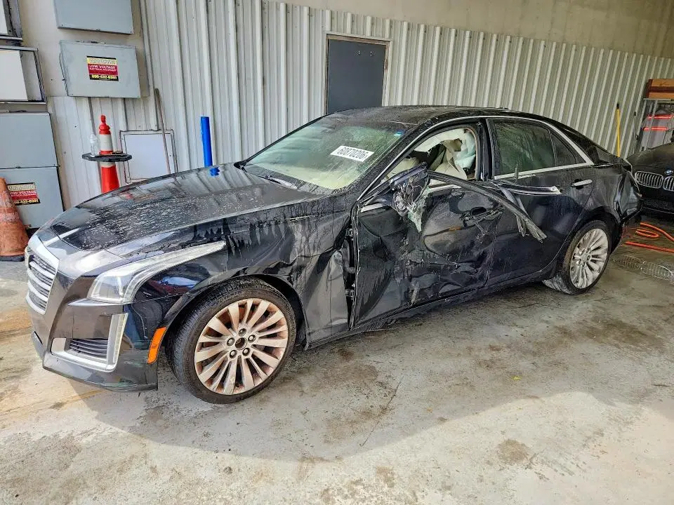 1G6AX5SX0F0115670 — 2015 Cadillac CTS, боковая часть, фото до ремонта
