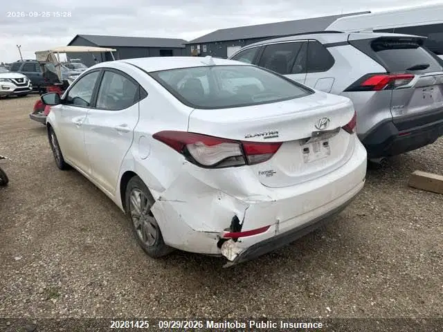 2016 Hyundai ELANTRA SE VIN KMHDH4AE0GU615271 фото 3