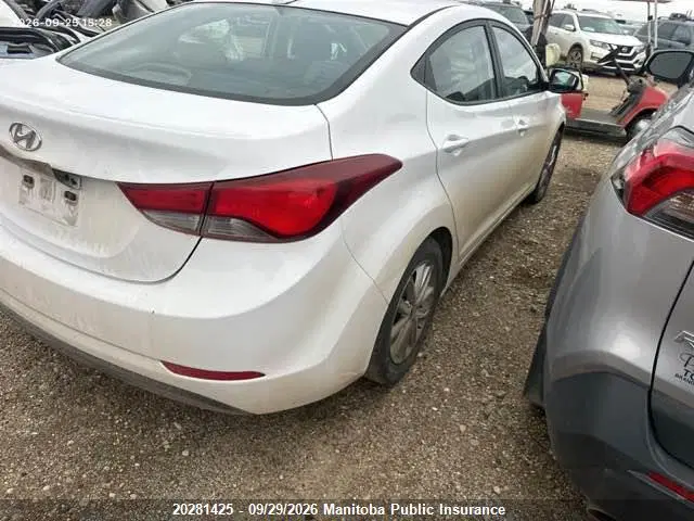 2016 Hyundai ELANTRA SE VIN KMHDH4AE0GU615271 фото 4