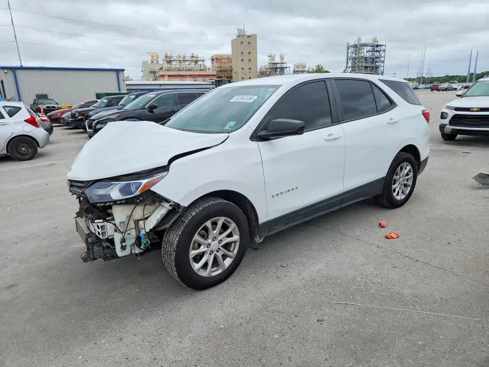 3GNAXHEV3MS167879 — 2021 Chevrolet Equinox, Передняя часть, фото до ремонта