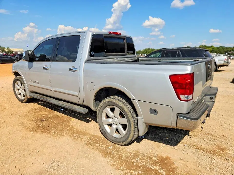 2008 NISSAN TITAN VIN 1N6BA07C08N359401 фото 2