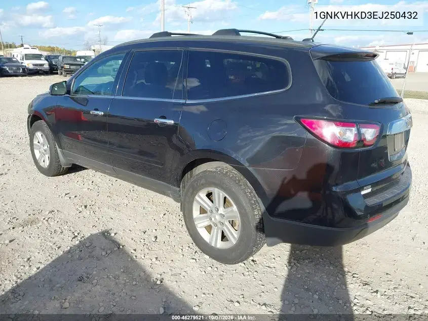 2014 Chevrolet Traverse 2Lt VIN 1GNKVHKD3EJ250432 фото 4