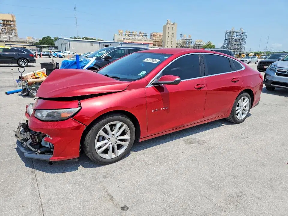 1G1ZE5ST3GF251544 — 2016 Chevrolet Malibu, Передняя часть, фото до ремонта