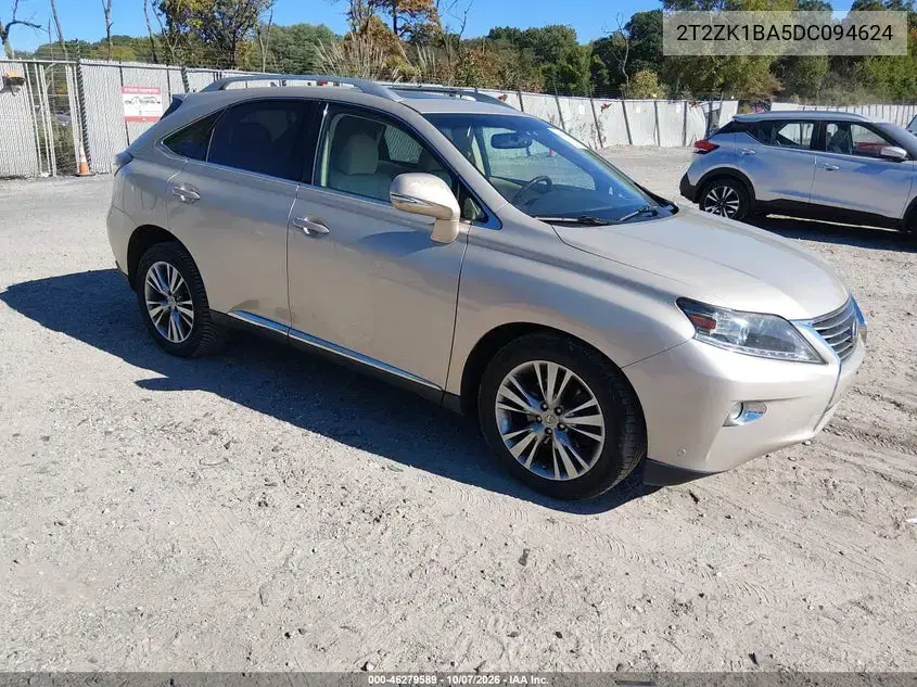 2T2ZK1BA5DC094624 — 2013 Lexus RX, Передний левый, фото до ремонта